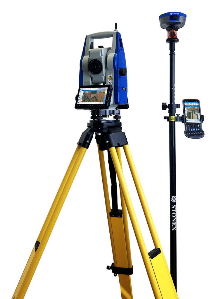 R120 Robotic Total Station - OnePole Solution