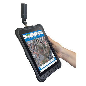 S80G RTK GNSS - hand